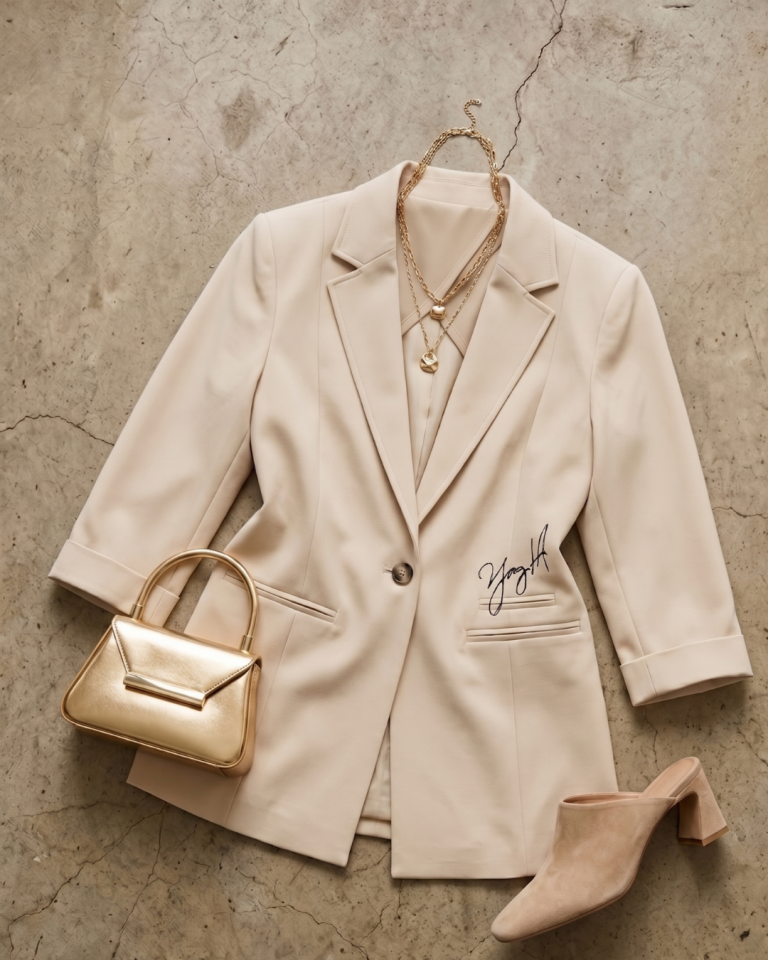 Alice Yazlık Blazer Ceket - BEJ