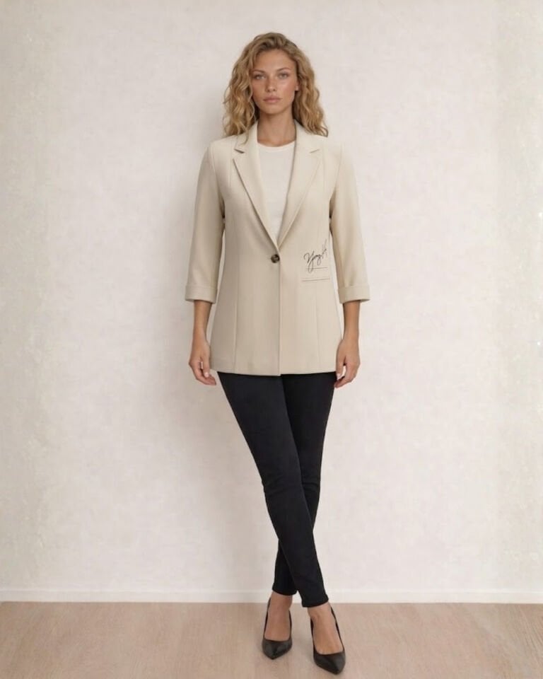 Alice Yazlık Blazer Ceket - BEJ