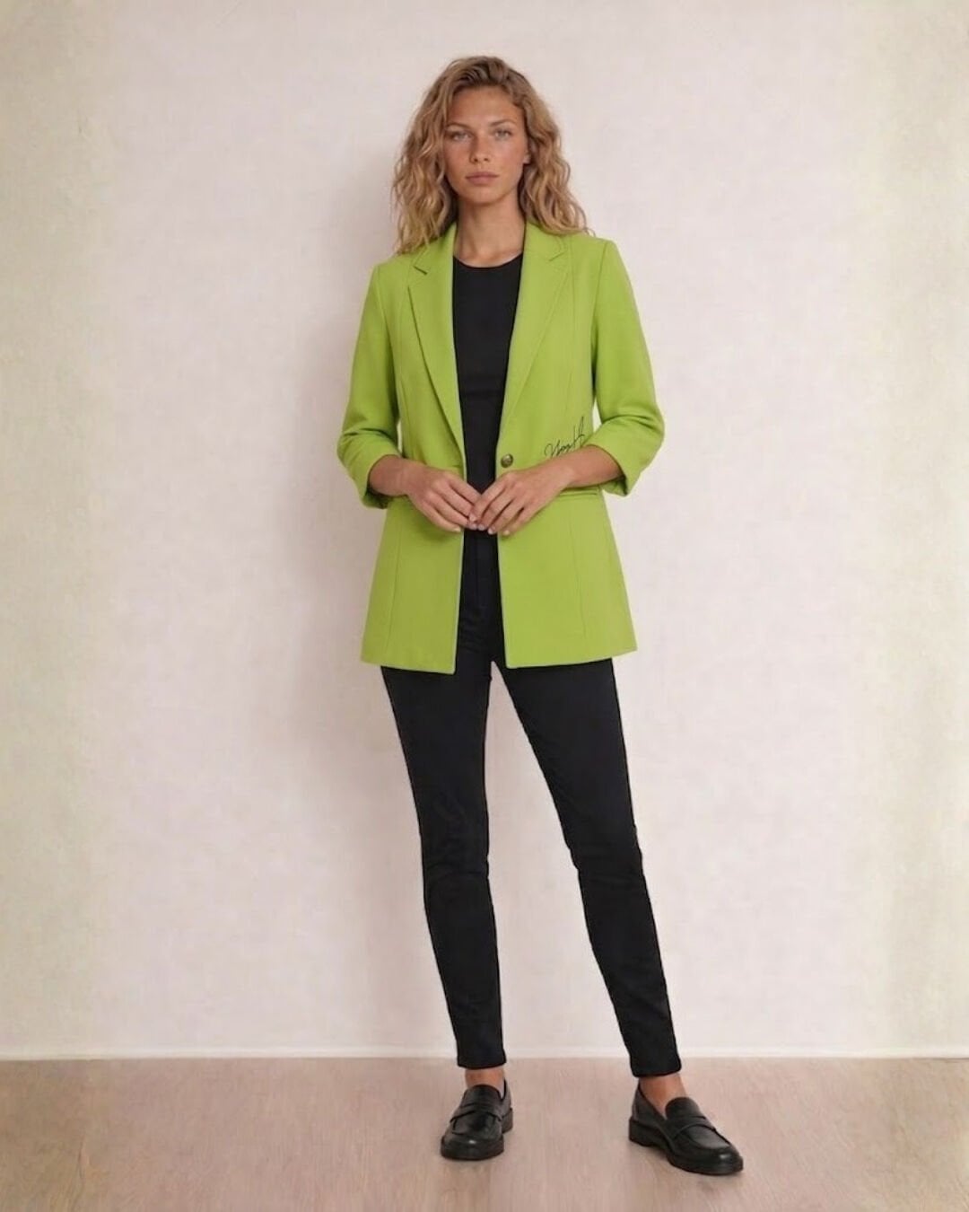 Alice Yazlık Blazer Ceket - FISTIK YEŞİLİ