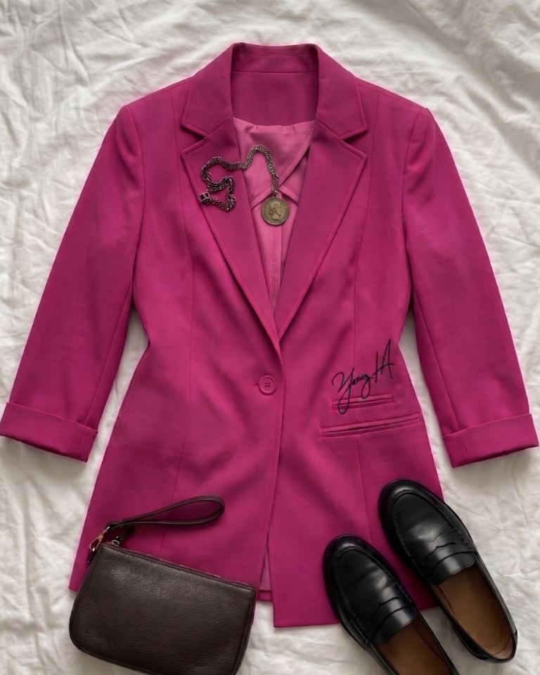 Alice Yazlık Blazer Ceket - PEMBE