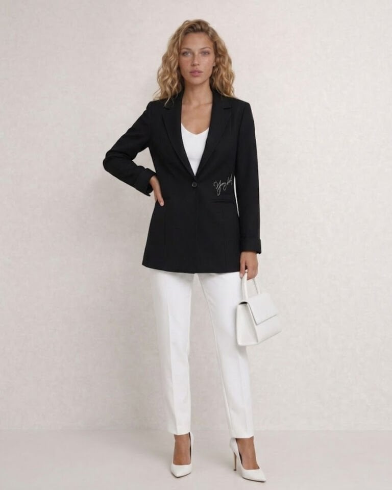 Alice Yazlık Blazer Ceket - SİYAH