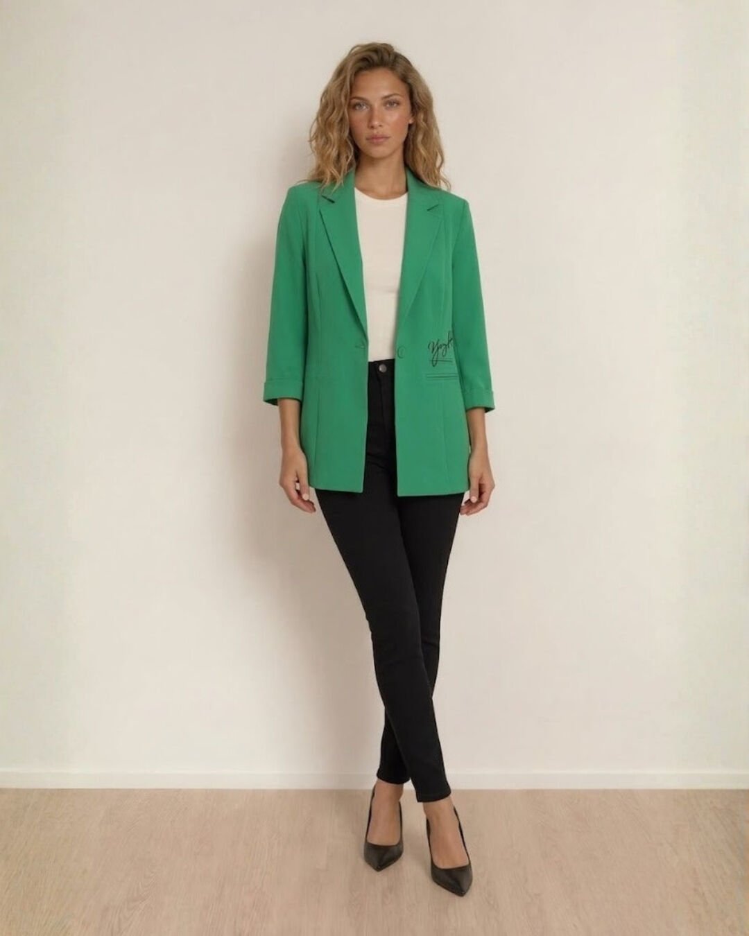 Alice Yazlık Blazer Ceket - YEŞİL
