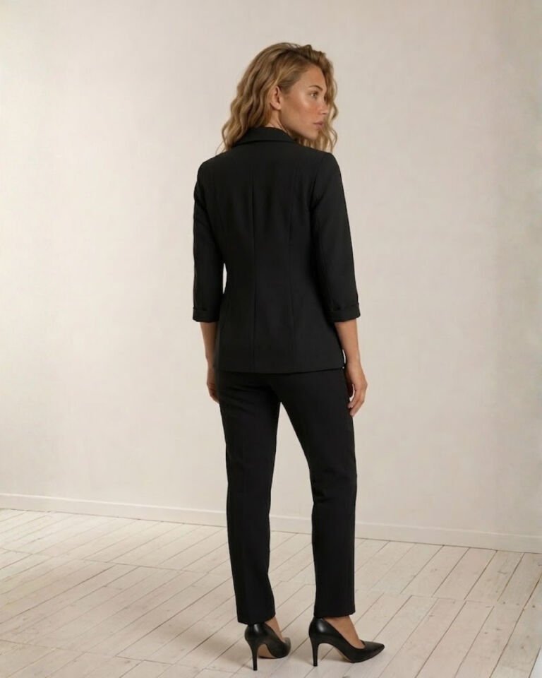 Alice Yazlık Blazer Ceket & Pantolon Takım - SİYAH