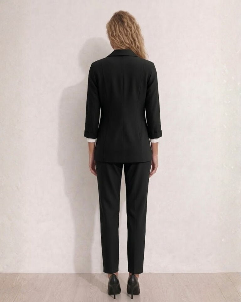 Alice Yazlık Blazer Ceket & Pantolon Takım - SİYAH