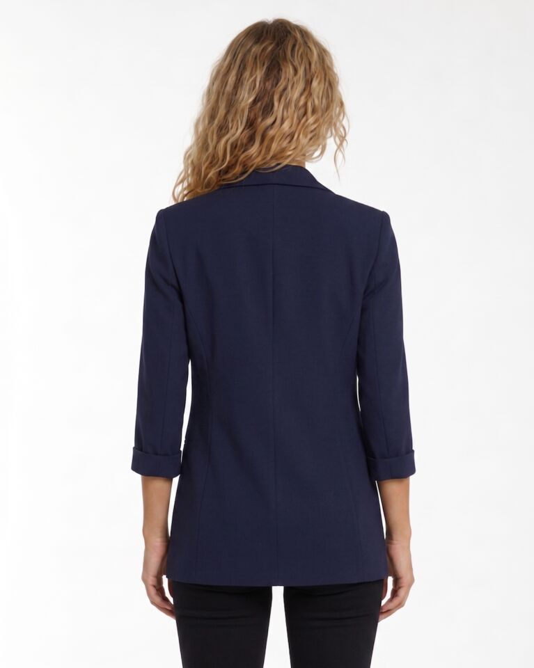 Gia Yazlık Blazer Ceket - LACİVERT