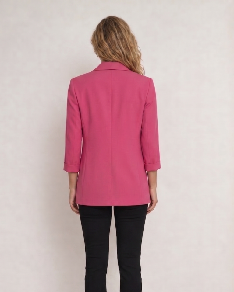 Gia Yazlık Blazer Ceket -PEMBE