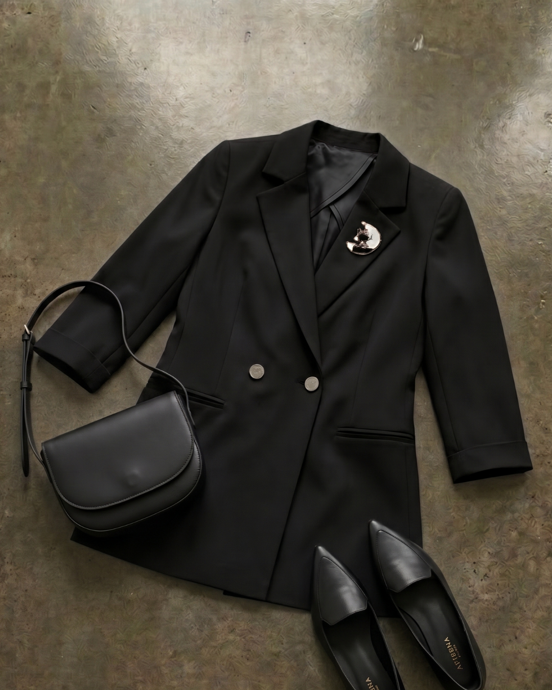 Gia Yazlık Blazer Ceket - SİYAH