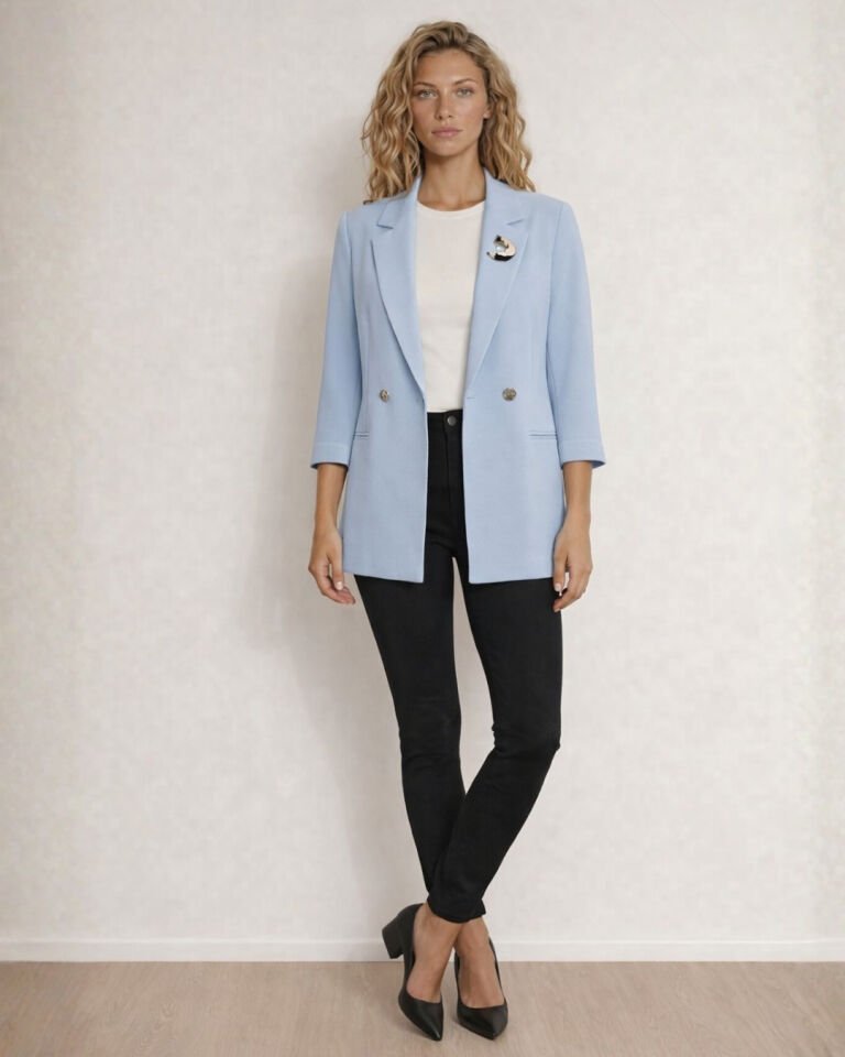 Cara Blazer Ceket - MAVİ