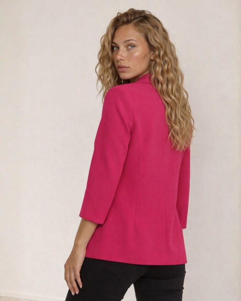 Cara Blazer Ceket - PEMBE