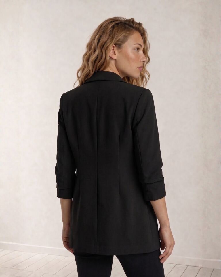 Emma Yazlık Blazer Ceket - SİYAH