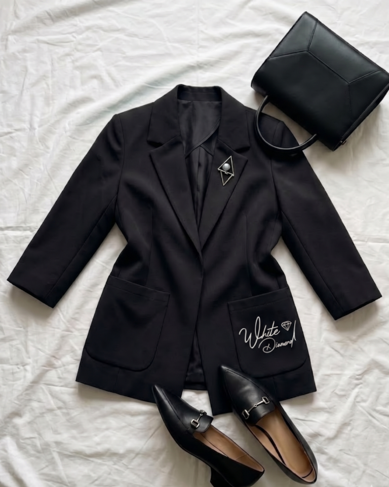 Emma Yazlık Blazer Ceket - SİYAH