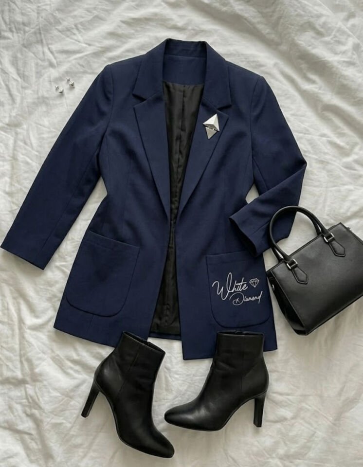 Terra Blazer Ceket - LACİVERT