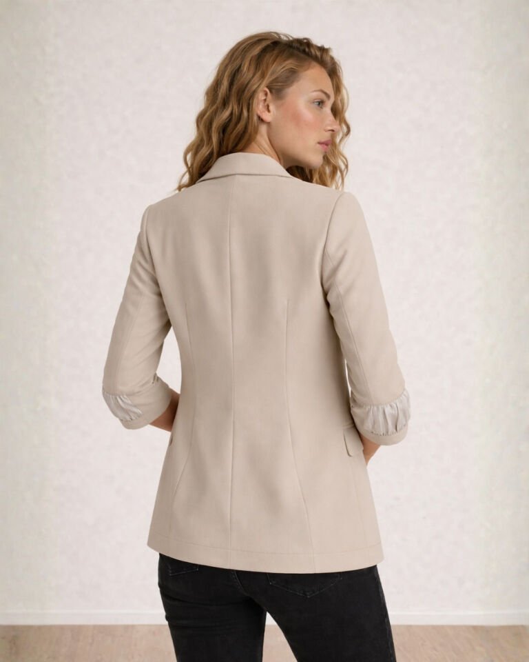 Ava Yazlık Blazer Ceket - BEJ