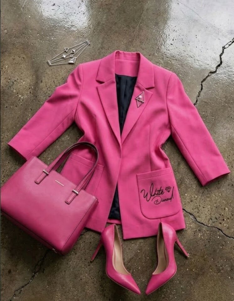 Terra Blazer Ceket - PEMBE