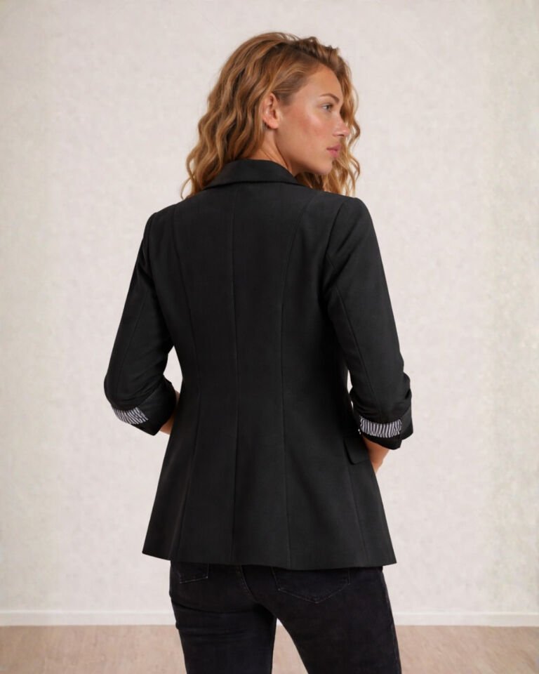Ava Yazlık Blazer Ceket - SİYAH
