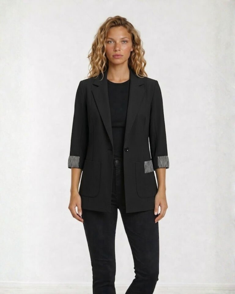 Ava Yazlık Blazer Ceket - SİYAH