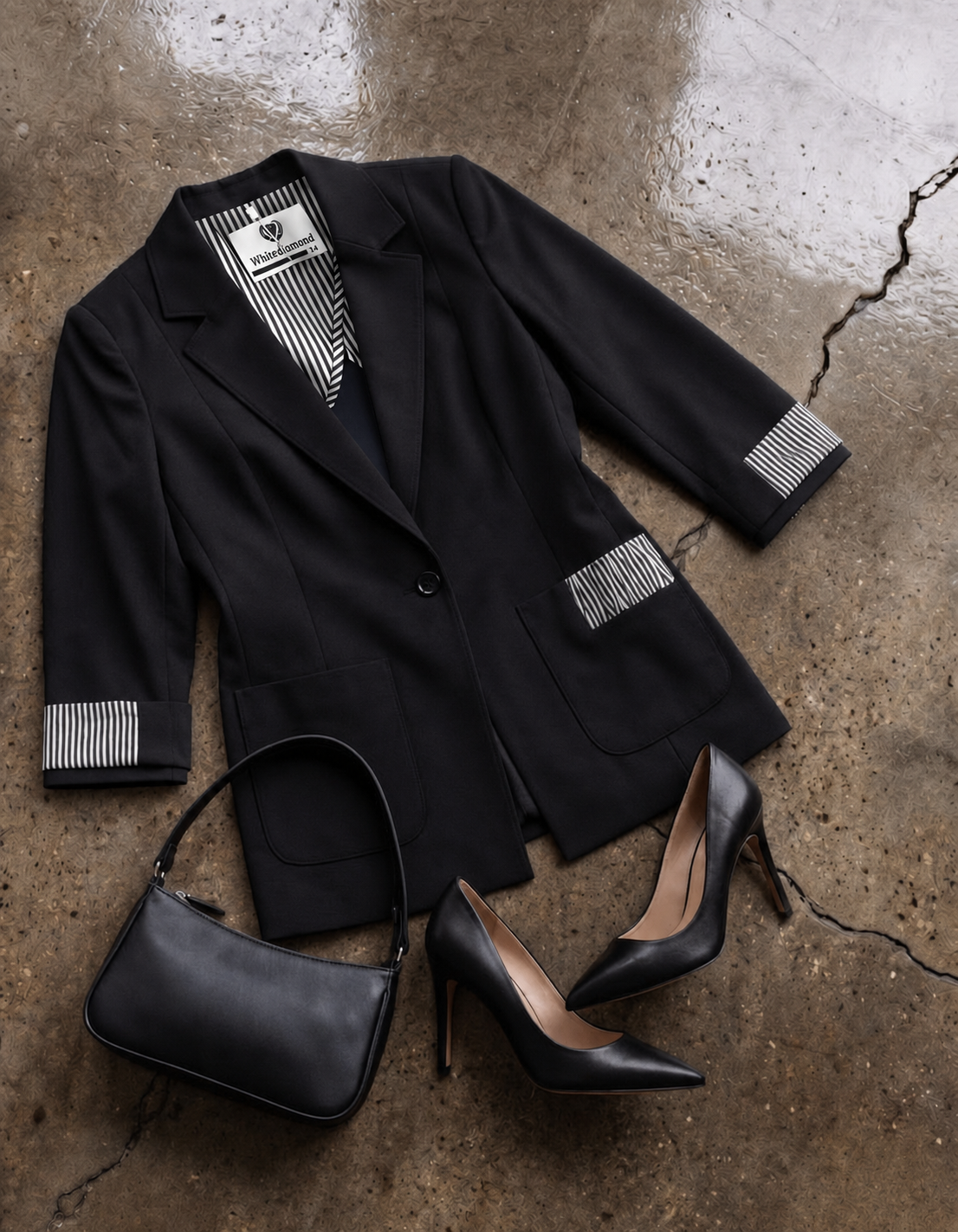 Ava Yazlık Blazer Ceket - SİYAH
