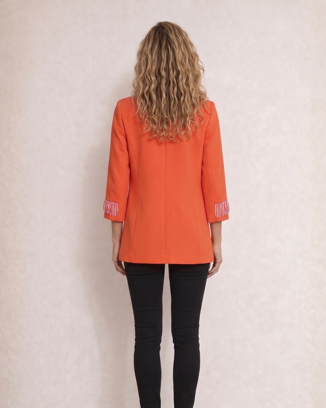Ava Yazlık Blazer Ceket - TURUNCU