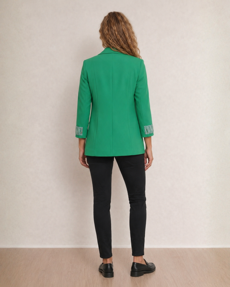 Ava Yazlık Blazer Ceket - YEŞİL