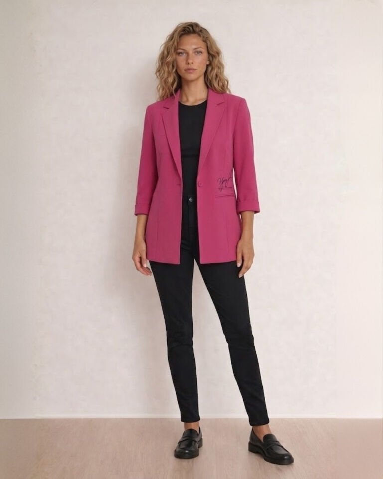 Mary Blazer Ceket - PEMBE