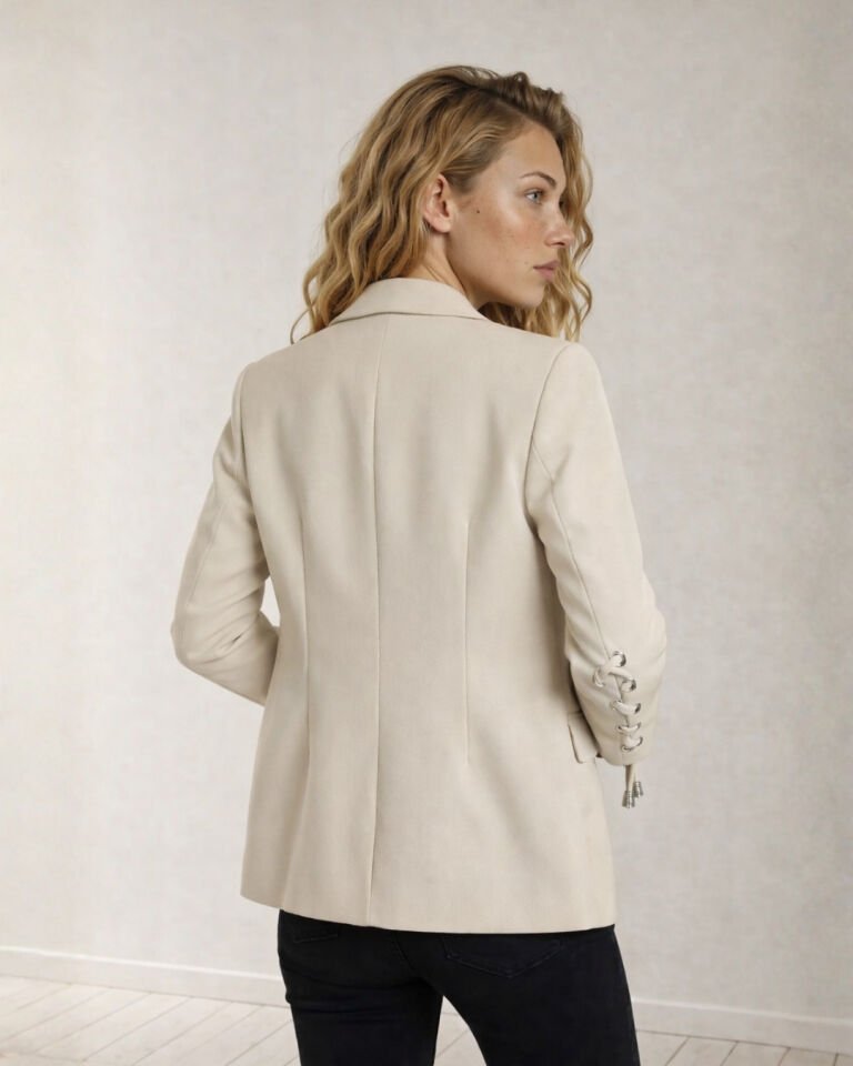 Mia Yazlık Blazer Ceket - BEJ
