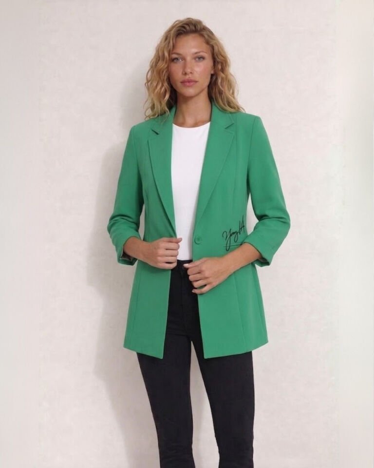 Mary Blazer Ceket - YEŞİL