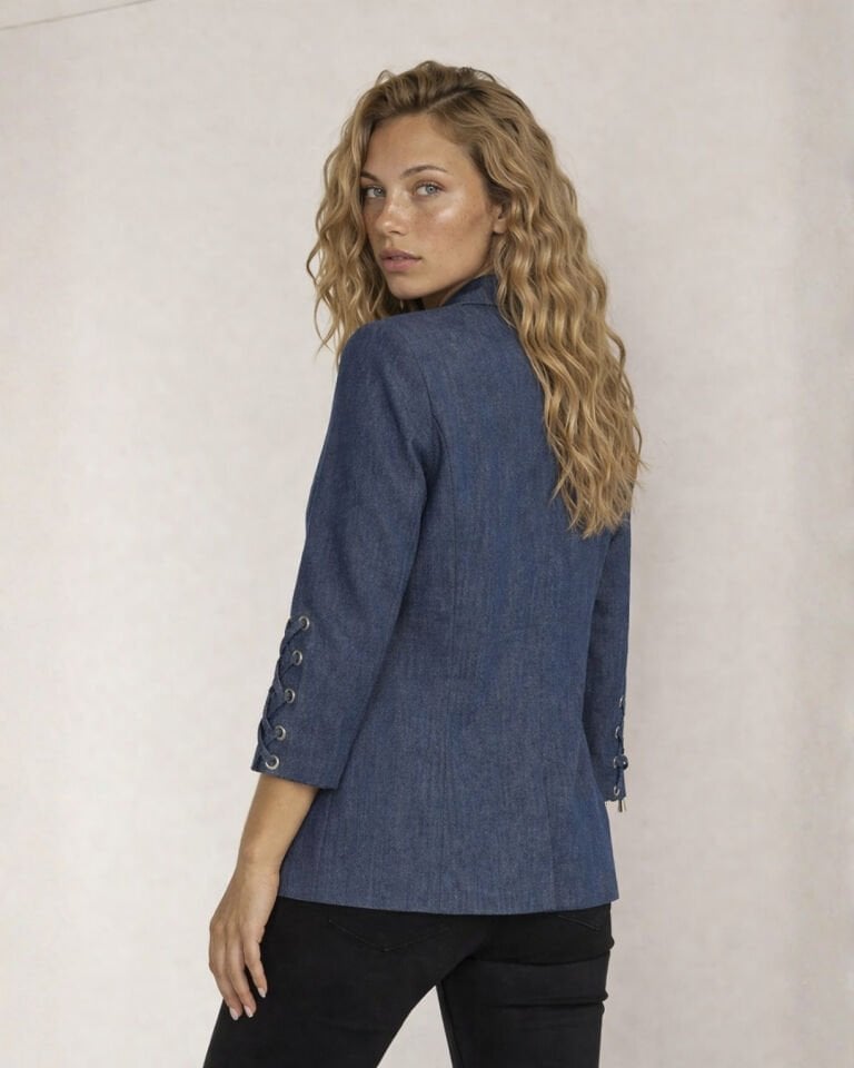 Mia Yazlık Blazer Ceket - KOT
