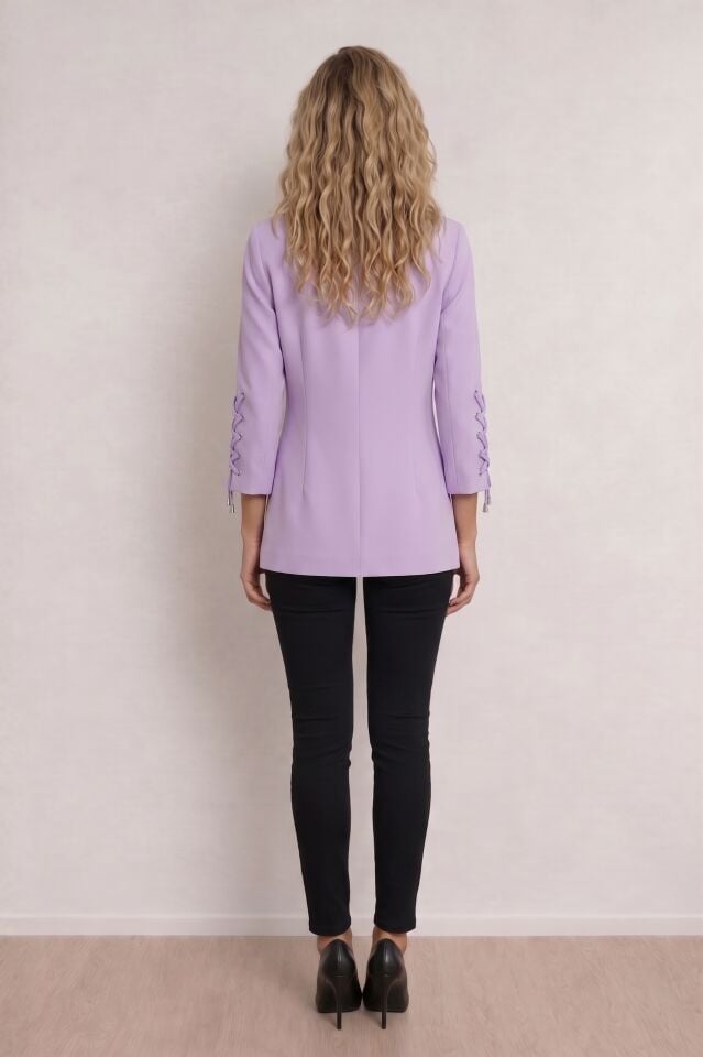 Mia Yazlık Blazer Ceket - LİLA