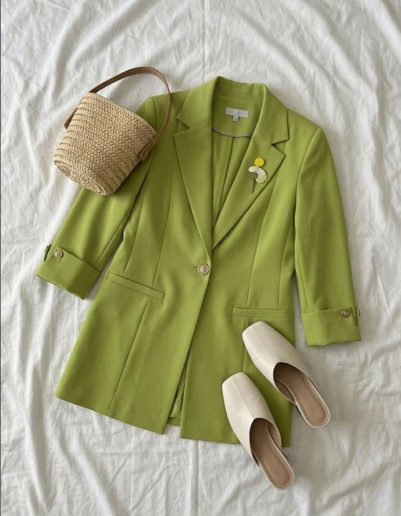 Diya Blazer Ceket - AÇIK YEŞİL
