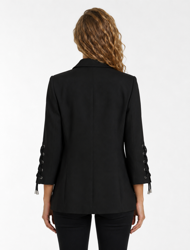 Mia Yazlık Blazer Ceket - SİYAH