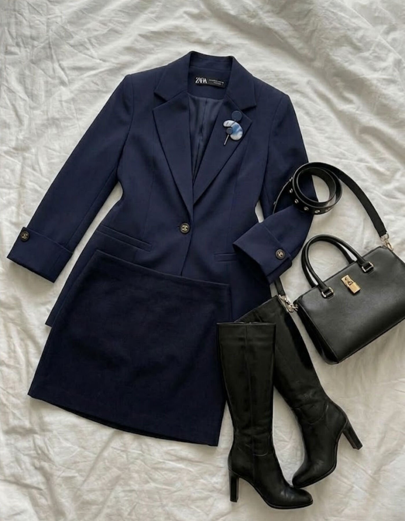 Diya Blazer Ceket - LACİVERT