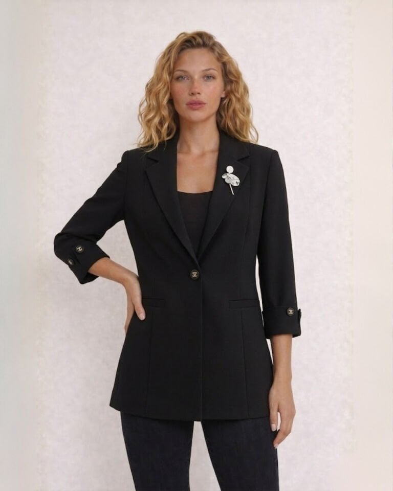 Diya Blazer Ceket - SİYAH