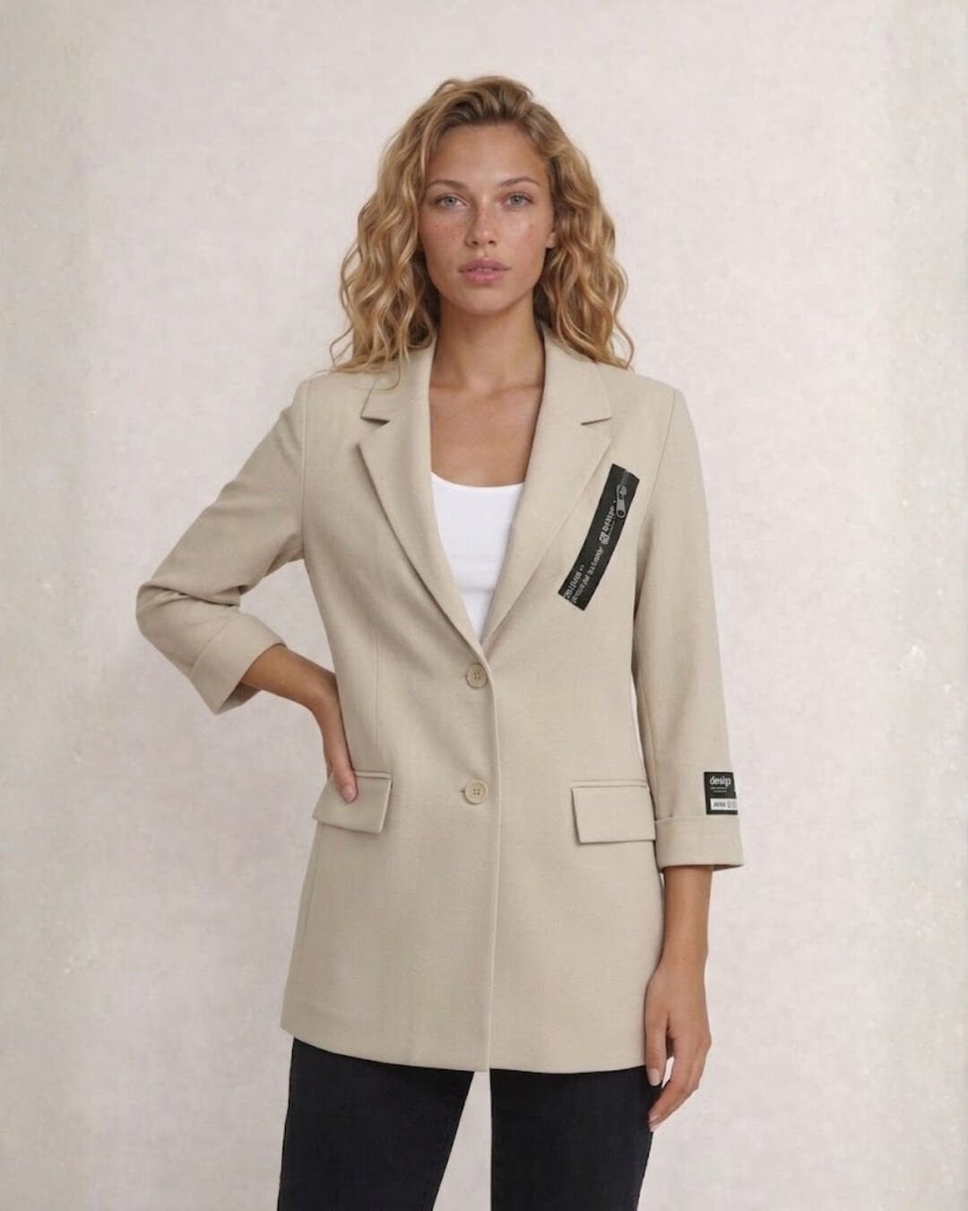 Zoe Yazlık Blazer Ceket - BEJ