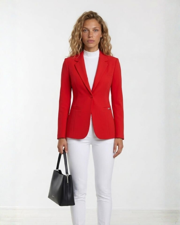 Ruby Kışlık Blazer Ceket - KIRMIZI