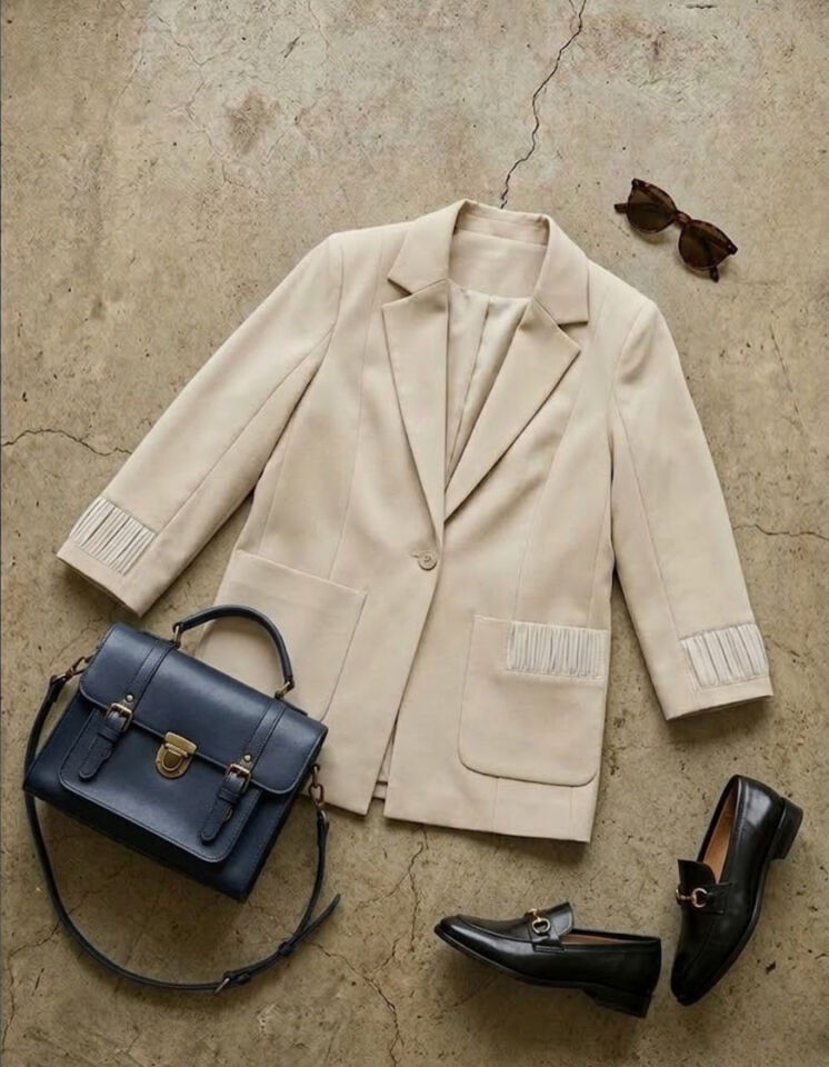 Adel Blazer Ceket - BEJ