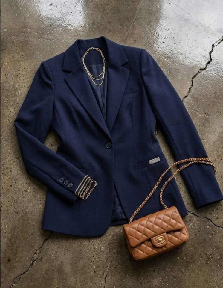 Ruby Kışlık Blazer Ceket - LACİVERT