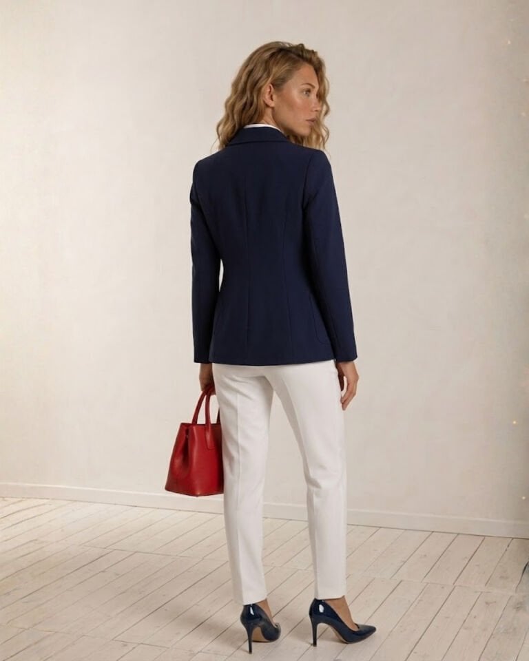 Ruby Blazer Ceket - LACİVERT