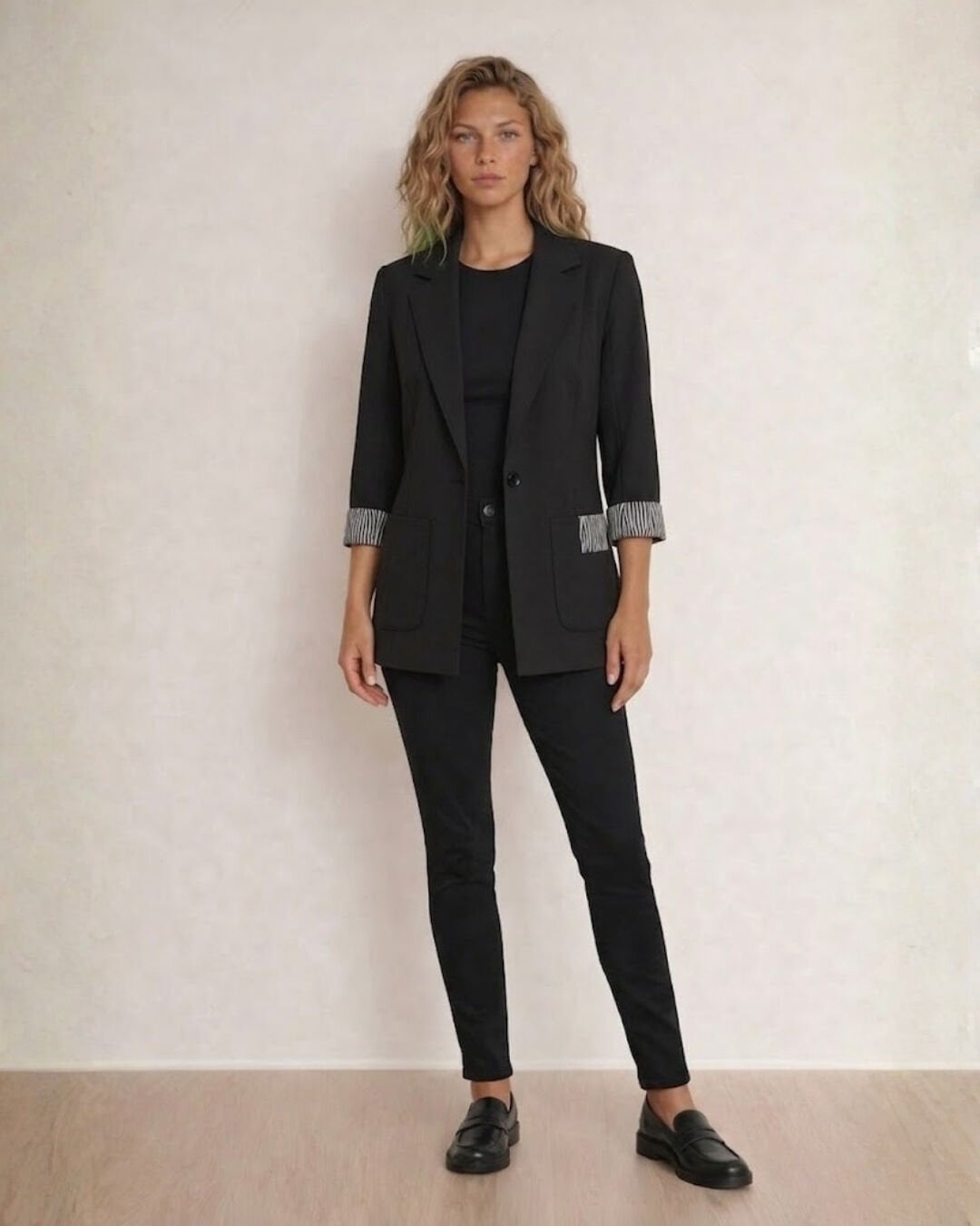 Adel Blazer Ceket - SİYAH