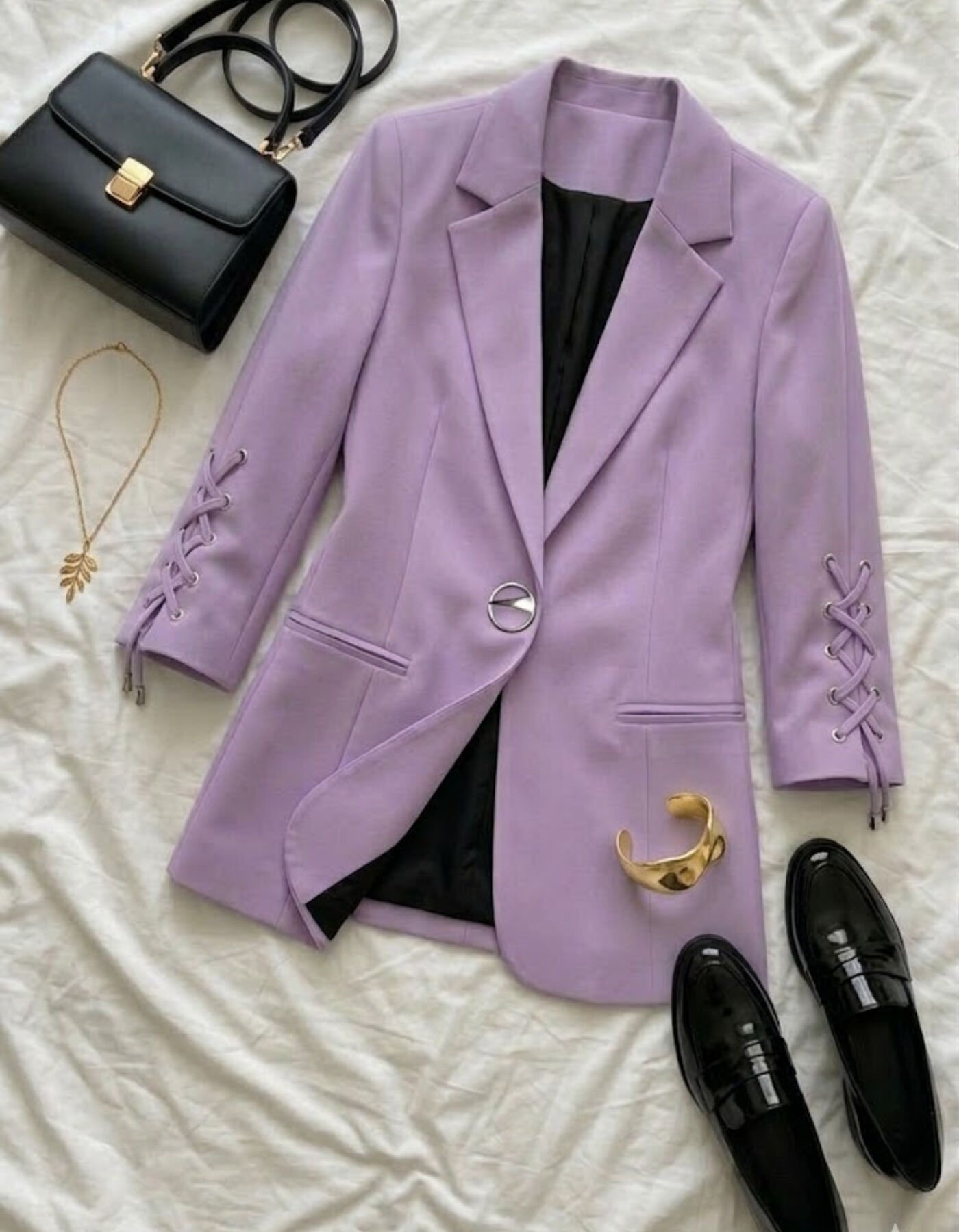 Sofia Blazer Ceket - LİLA