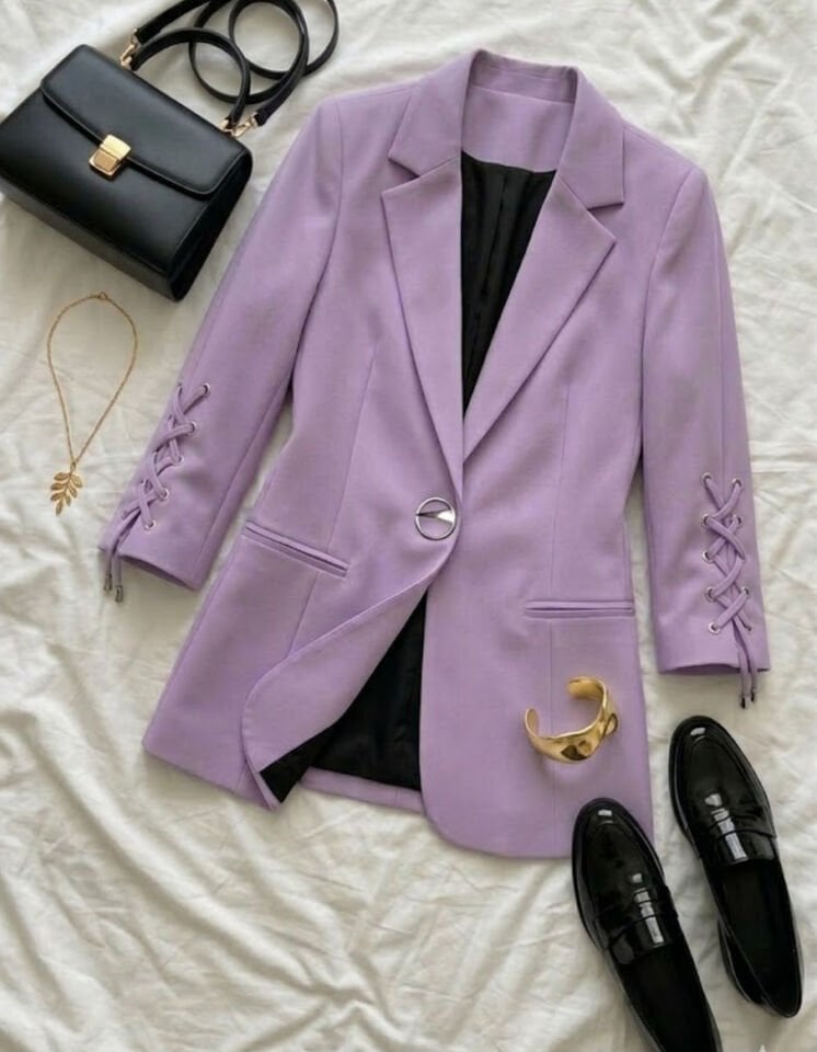 Sofia Blazer Ceket - LİLA