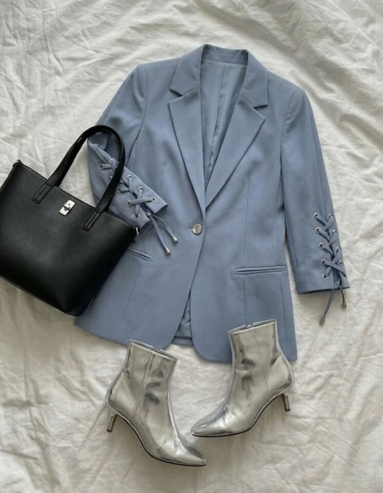 Sofia Blazer Ceket - MAVİ