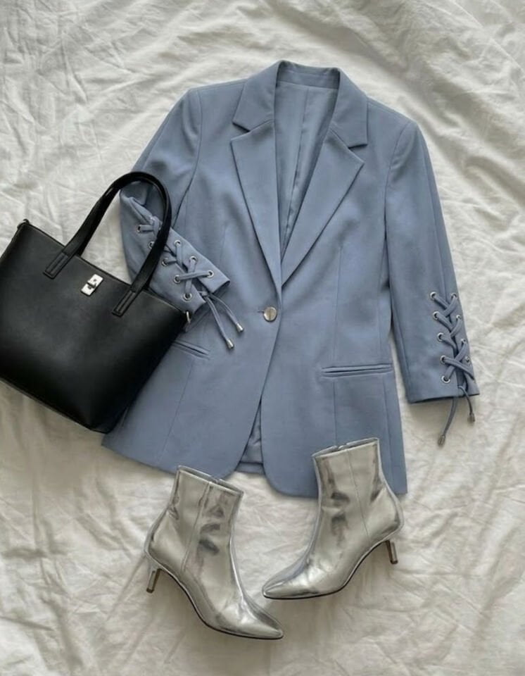 Sofia Blazer Ceket - MAVİ