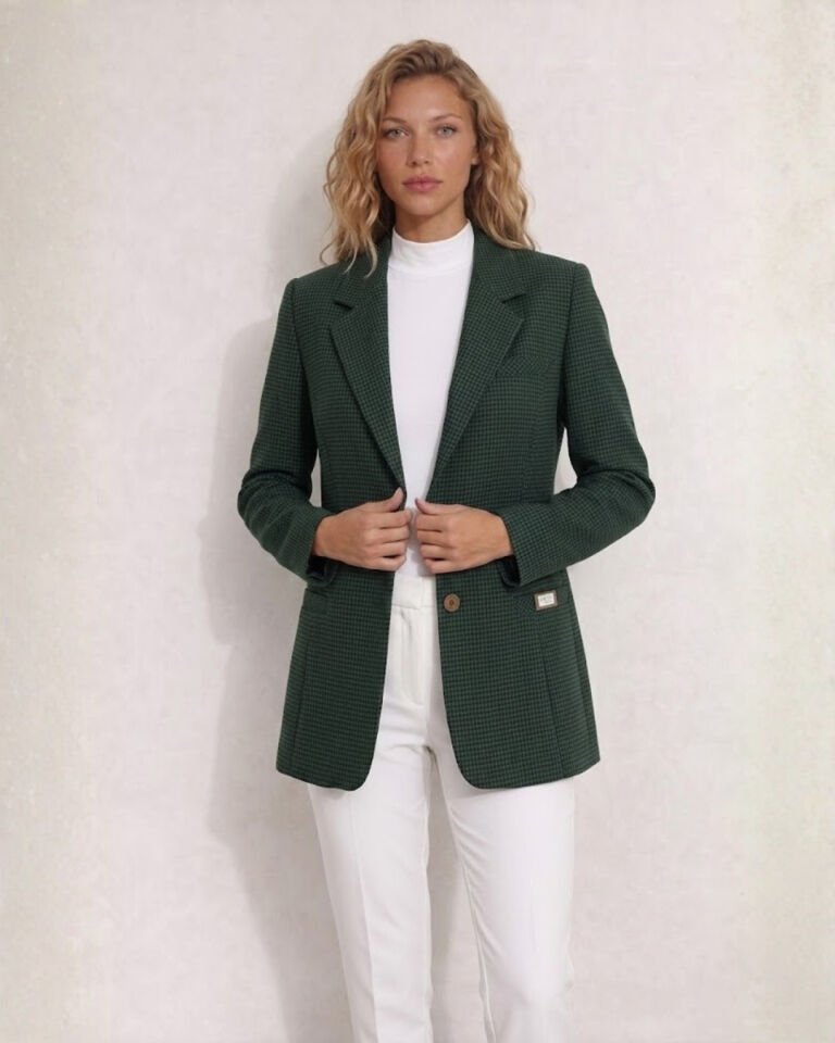 Ester Kışlık Blazer Ceket - HAKİ