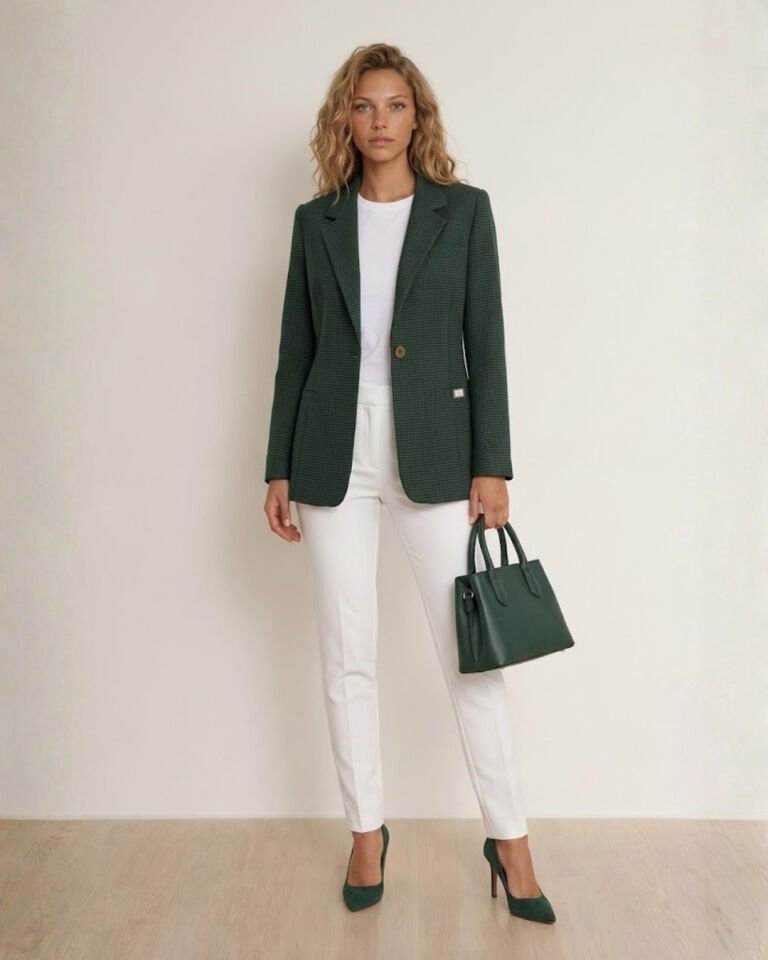 Ester Kışlık Blazer Ceket - HAKİ