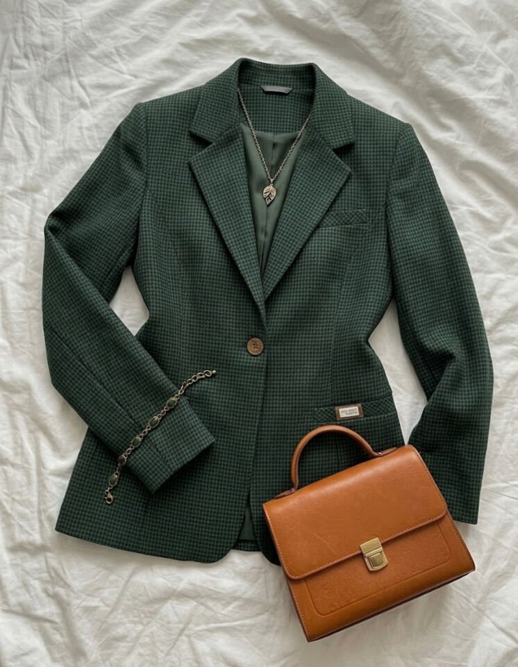 Ester Kışlık Blazer Ceket - HAKİ
