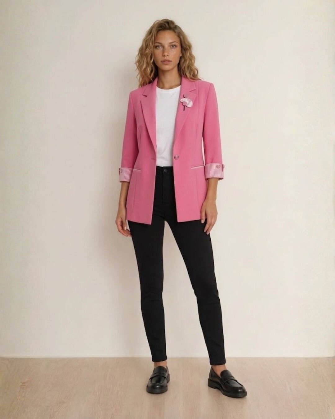 Amara Blazer Ceket - PEMBE