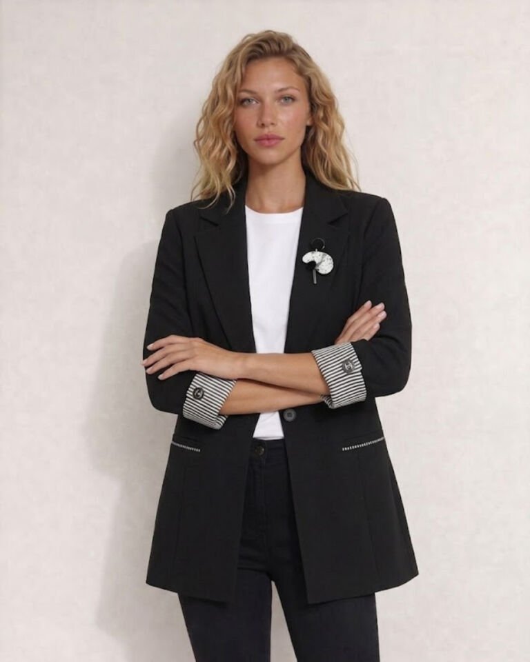 Amara Blazer Ceket - SİYAH