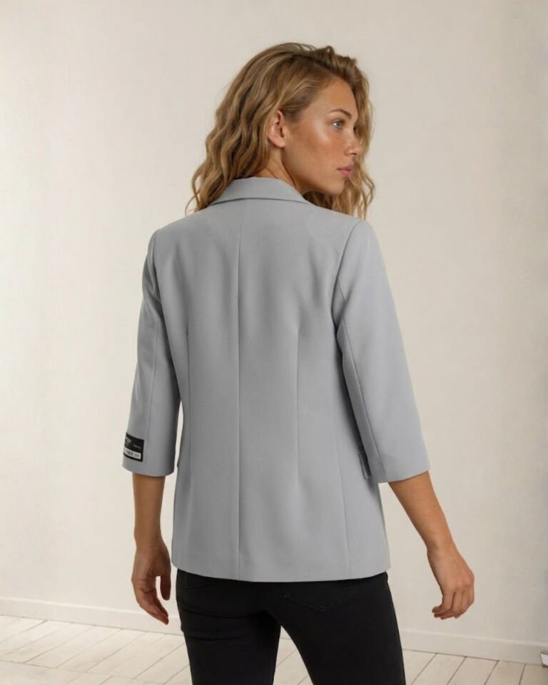Zoe Yazlık Blazer Ceket - GRİ