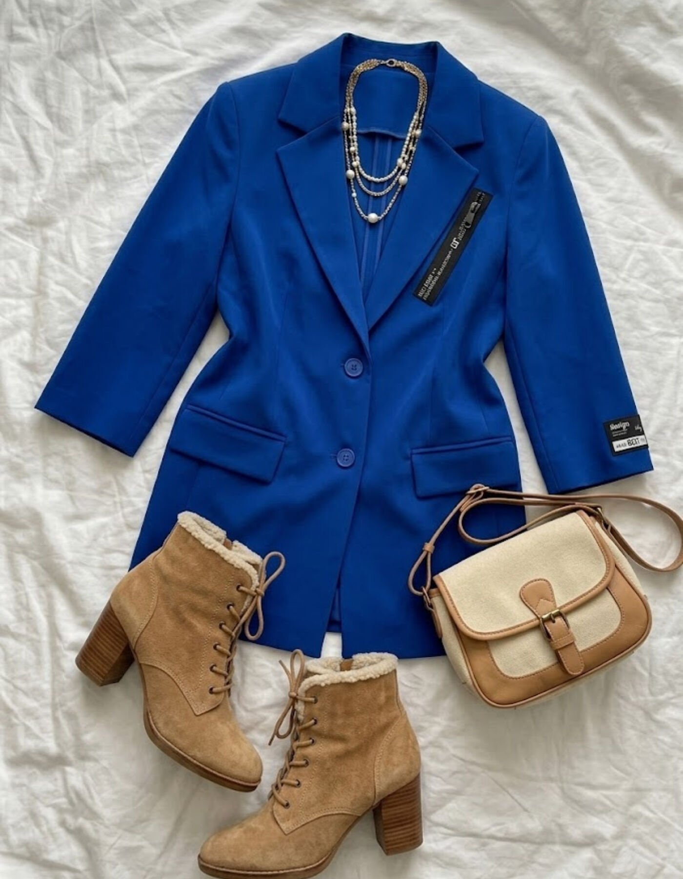 Zoe Yazlık Blazer Ceket - İNDİGO