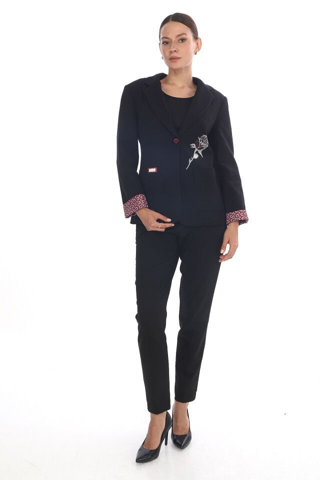 Taş İşlemeli Ceket